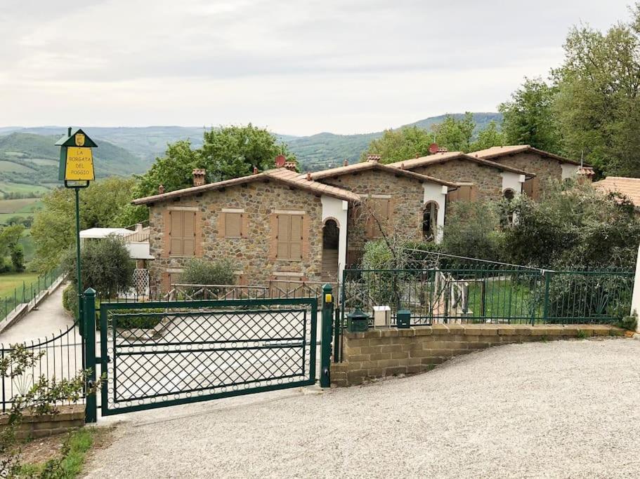 Апартаменты Il Poggio Da Leo Capanne Экстерьер фото